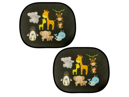 Kurtyna statyczna przeciwsloneczna oslona okna samochodu malpka 149375