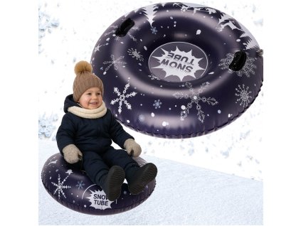 Slizgacz sanki dmuchane na snieg kolo opona 110cm x 26cm 178395