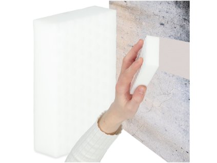 Magiczna gabka z melaminy usuwa trudne plamy 167455