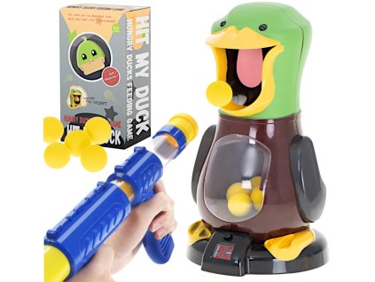 Kaczka strzelanie do celu pistolet i kulki 95731(1)