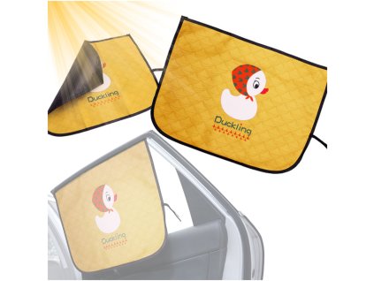 Oslona Zaslona szyby do auta kurtyna magnetyczna przeciwsloneczna kaczka 167547