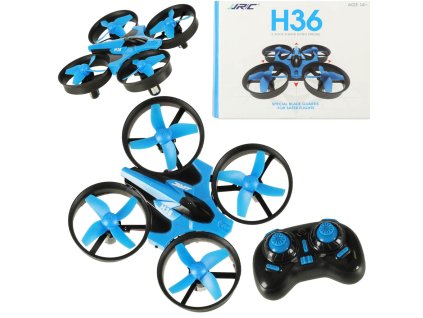 Dron na pilota zdalnie sterowany RC JJRC H36 mini 2 4GHz 4CH 6 axis niebieski 145140