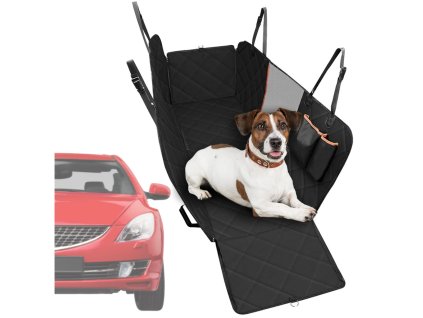 Mata samochodowa dla psa pasazera do auta samochodu z zamkiem pokrowiec na siedzenie wodoodporna 168151