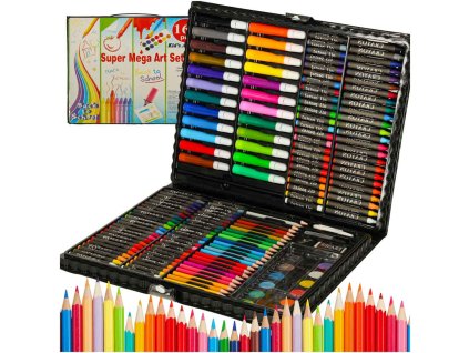 Zestaw plastyczny do malowania w walizce 168el 163979