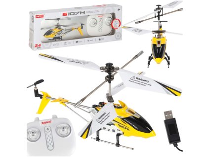 Helikopter zdalnie sterowany na pilota RC SYMA S107H 2 4GHz RTF zolty 175907