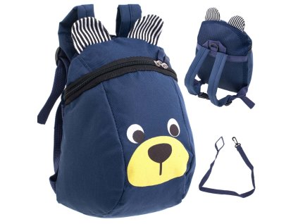 Plecak dla przedszkolaka dzieciecy plecaczek mis granatowy 147156