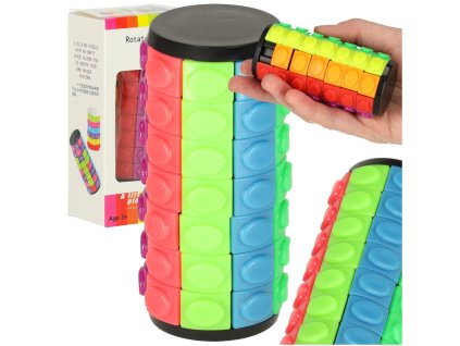 Ukladanka logiczna lamiglowka walec obrotowy 7 rzedow 169213