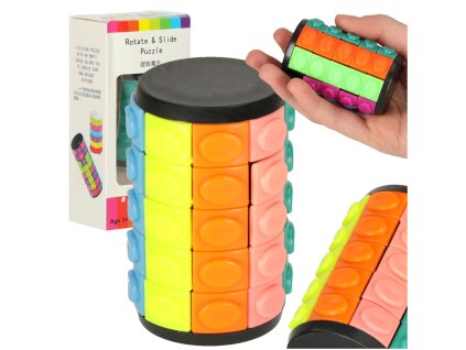 Ukladanka logiczna lamiglowka walec obrotowy 5 rzedow 169205