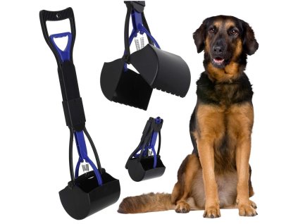 Lopatka do zbierania odchodow kupozbieracz niebieski 175258