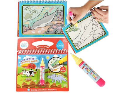 Ksiazeczka wodna z mazakiem Farma 144823