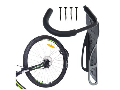 Wieszak na rower RALLEX hak na sciane uchwyt rowerowy do hulajnogi elektrycznej nart mocowanie 173273