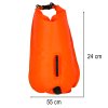 Bojka do plywania boja asekuracyjna ratunkowa plywacka sucha kieszen gwizdek 28l 171097