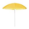 Parasol ogrodowy plazowy regulowany lamany skladany UV 150cm zolty 171652