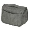Kosmetyczka podrozna wiszaca skladana szara 162353