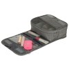 Kosmetyczka podrozna wiszaca skladana szara 162356