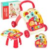 Pchacz chodzik interaktywny stolik edukacyjny 4w1 czerwony Bibi inn 159811