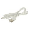 Wentylator wiatrak biurkowy z klipsem USB 11 cm bialy 155823
