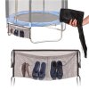 Torba siatka dolna do trampoliny organizer na buty klucze telefonersalna 110cm 153799