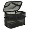 Kosmetyczka podrozna organizer skladany pietrowy do przechowywania kosmetykow akcesoriow czarny 147021