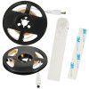 Tasma LED wodoodporna na baterie USB czujnik ruchu 1M zimny bialy 139951