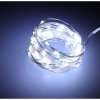 Lampki LED druciki dekoracyjne 10m 100LED zimny bialy 148242