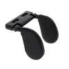 Zaglowek samochodowy regulowany na glowe szyje czarny 98706(1)