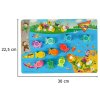 Gra drewniana rybki lowienie rybek na magnes pszczolki montessori 169962