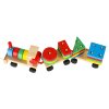 Kolejka pociag lokomotywa klocki drewniane sorter ukladanka zrecznosciowa 30cm 168533