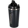 Kubek termiczny z ustnikiem termos LED 500ml czarn 178613