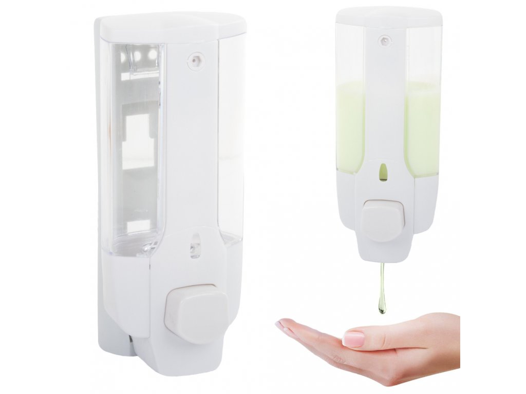 Praktický dávkovač pro gelové mýdlo a tekutiny