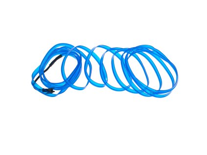 LED ambientní osvětlení do auta / auto USB / 12V páska 3m modrá