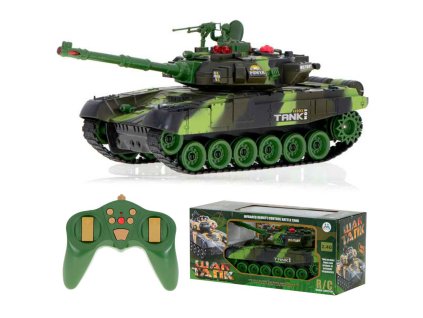 RC válečný tank 9993 2,4 GHz lesní kamufláž