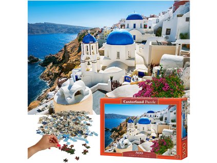 CASTORLAND Puzzle - Léto na Santorini 500 ks