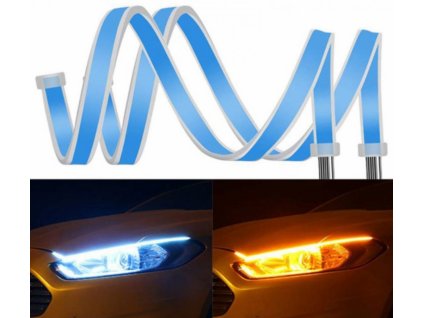 2x LED DRL denní osvětlení do smětlometu 45cm