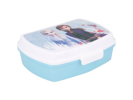 Dětský box na svačinu Frozen 2 - Světle modrý