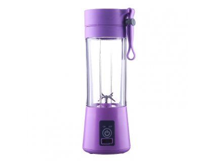 Přenosný USB smoothie maker - fialový