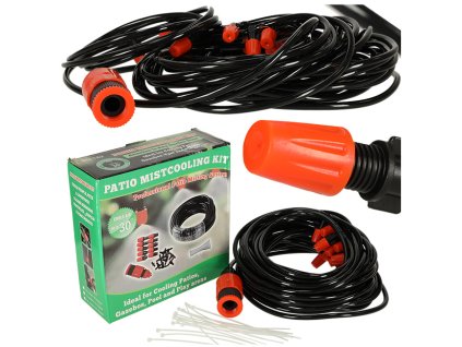 Vodní clona mlha zahradní zavlažovací systém 15m