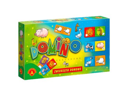 ALEXANDER Domino Pets vzdělávací hra 4+