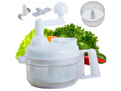 Multifunkční robotický sekáček na zeleninu a saláty