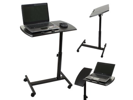 45185 nastavitelny stul na notebook s kolecky pro flexibilni praci