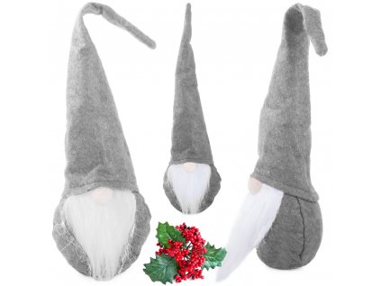Vánoční zdobený stromeček s úsměvem Santy Claause