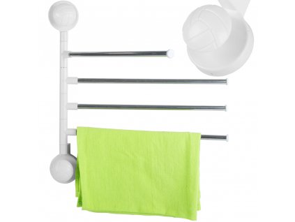 47105 otocny ctyrramenny drzak na koupelove rucniky