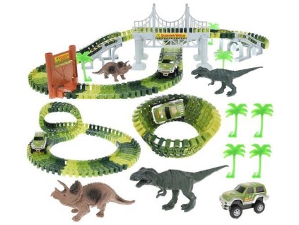 Autodráha Dino park s autíčkem