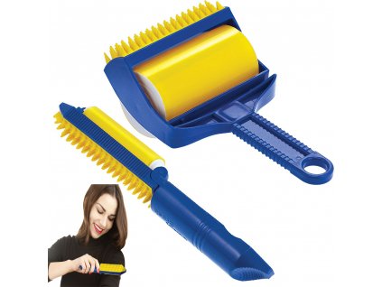 Gelová lepkavá rolka na čištění oblečení