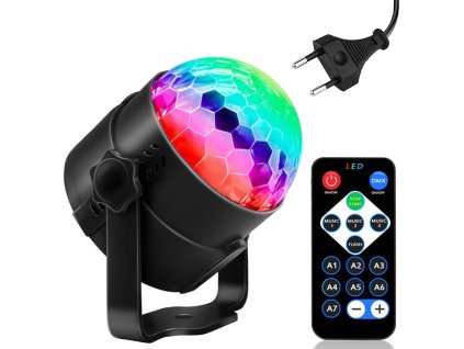 50489 led disco ball reflektor rgb projektor na party