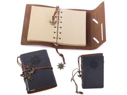 50801 3 retro vintage cestovatelsky zapisnik z ekologicke kuze