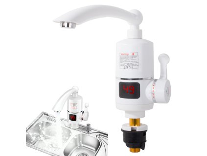 52356 elektricky bateriovy prutokovy ohrivac vody pro domacnost