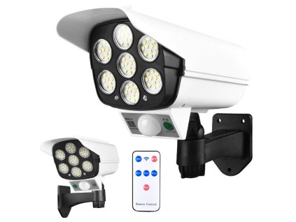 52560 solarni atrapa kamery se senzorem pohybu a soumraku