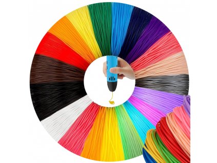 54057 sada 3d pla filamentu pro kreativni tisk modelu