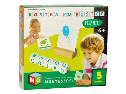 MULITGRA Montessori vzdělávací hra - Kostka po kostce 6+